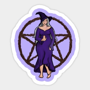 Witchy Woman Sticker